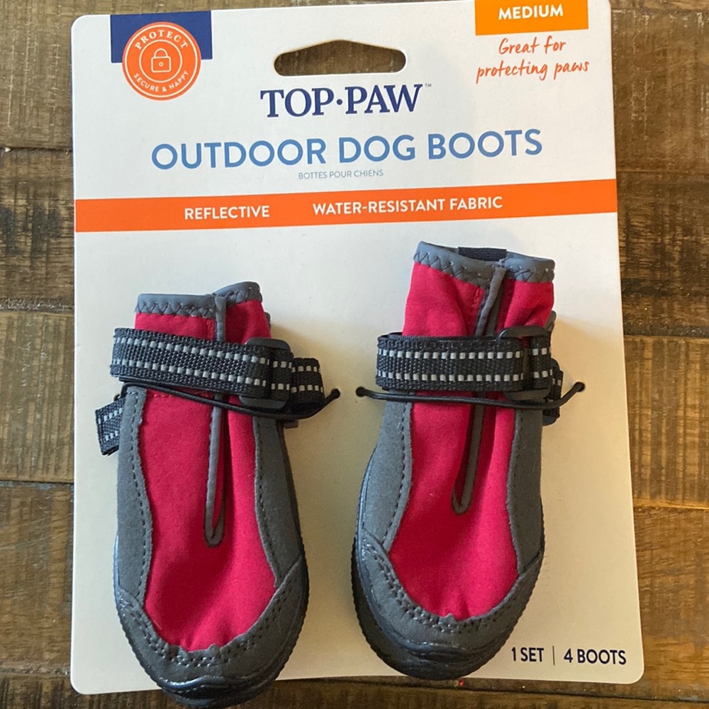 Top Paw Reflective Protective Dog Boots